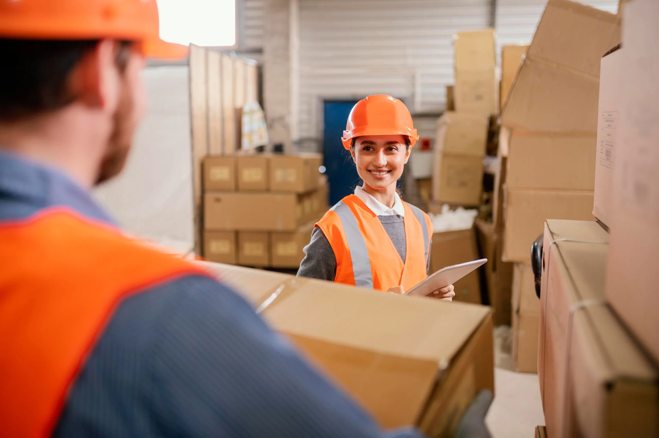 Logistics and shipping banner